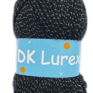 CLASSIC LUREX D.K 100g-COL.01 BLACK