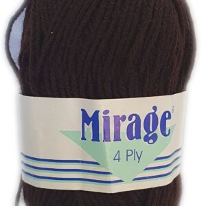 MIRAGE 4 PLY 25g-COL.044 BROWN