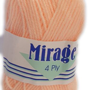 MIRAGE 4 PLY 25g-COL.046 APRICOT