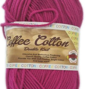 COFFEE COTTON D.K 100g-COL.MAGENTA