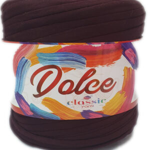 DOLCE T-SHIRT YARN-COL.MAROON