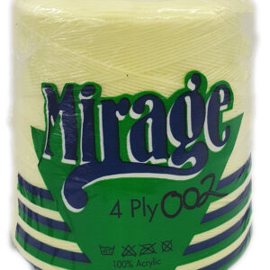 MIRAGE 4 PLY CONE 500g-COL.002 LEMON