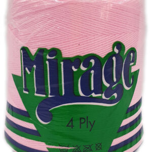 MIRAGE 4 PLY CONE 500g-COL.004 BRIGHT PINK