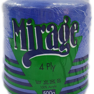 MIRAGE 4 PLY CONE 500g-COL.008 ROYAL BLUE
