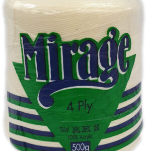 MIRAGE 4 PLY CONE 500g-COL.014 PARCHMENT