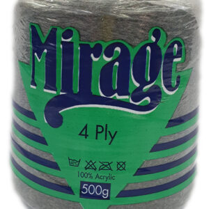MIRAGE 4 PLY CONE 500g-COL.051 SCHOOL GREY