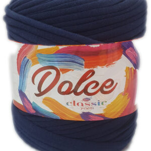 DOLCE T-SHIRT YARN-COL.NAVY BLUE