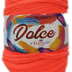 DOLCE T-SHIRT YARN-COL.NEON ORANGE