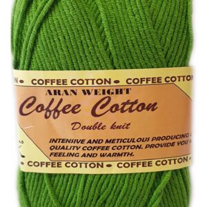 COFFEE COTTON D.K 100g-COL.OLIVE