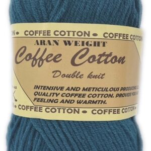 COFFEE COTTON D.K 100g-COL.PEACOCK