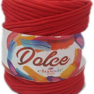 DOLCE T-SHIRT YARN-COL.RED