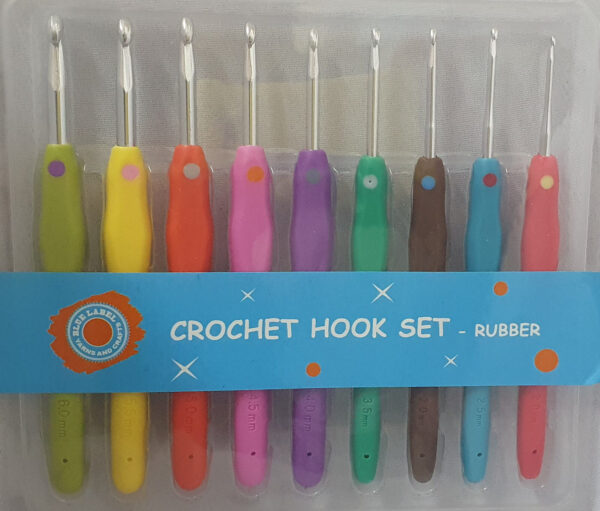 SOFT GRIP CROCHET HOOK SET OF 9