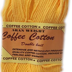 COFFEE COTTON D.K 100g-COL.SUNSHINE