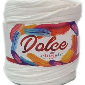 DOLCE T-SHIRT YARN-COL.WHITE