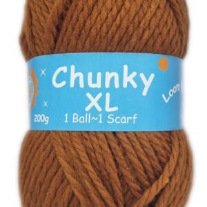 CHUNKY XL 200g-COL.100 TAN