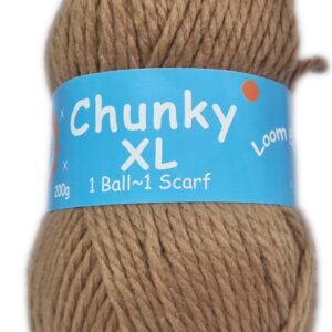CHUNKY XL 200g-COL.119 LT.TAN
