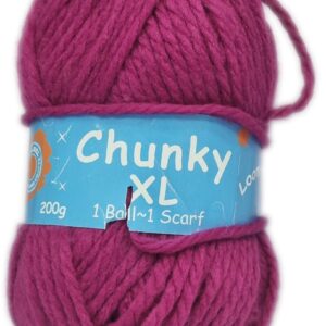 CHUNKY XL 200g-COL.122 FUSCHIA