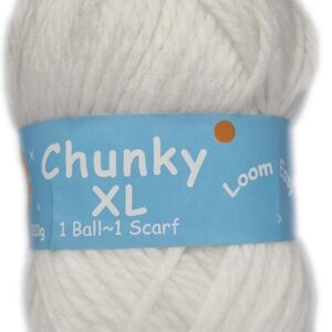 CHUNKY XL 200g-COL.23 WHITE
