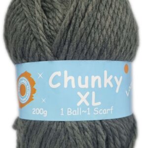 CHUNKY XL 200g-COL.78 SCHOOL GREY