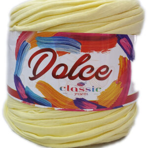 DOLCE T-SHIRT YARN-COL.YELLOW