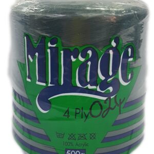 MIRAGE 4 PLY CONE 500g-COL.024 BOTTLE GREEN