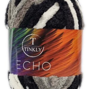 ECHO 100g-COL.75 BLACK/WHITE/GREY MIX