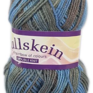PULLSKEIN D.K PRINT 100g-COL.598 SHARKBAIT