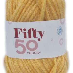 FIFTY 50 CHUNKY 50g-COL.020 HONEY