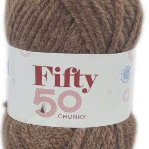 FIFTY 50 CHUNKY 50g-COL.171 MOCHA