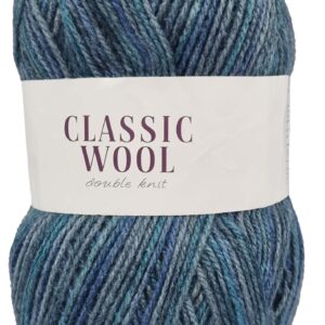 CLASSIC WOOL D.K PRINT 100g-COL.628 BROOK