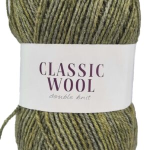 CLASSIC WOOL D.K PRINT 100g-COL.630 PICKLE