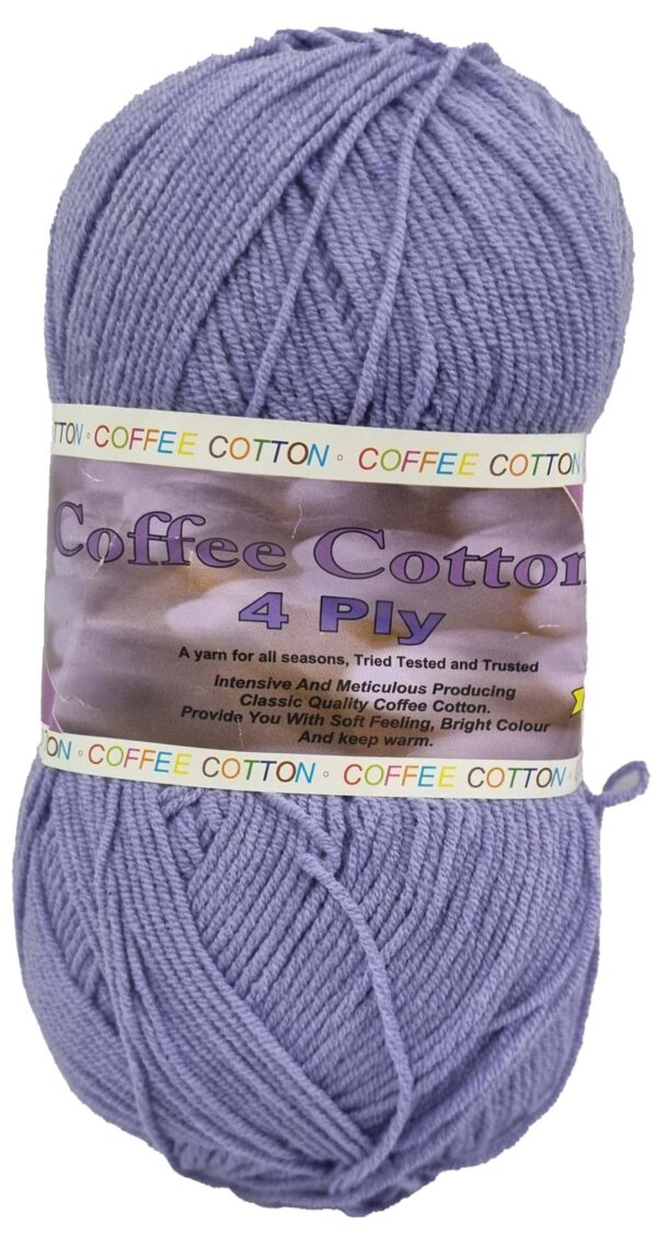 COFFEE COTTON 4 PLY 100g-COL.LILAC – Vaalcraft Distributors