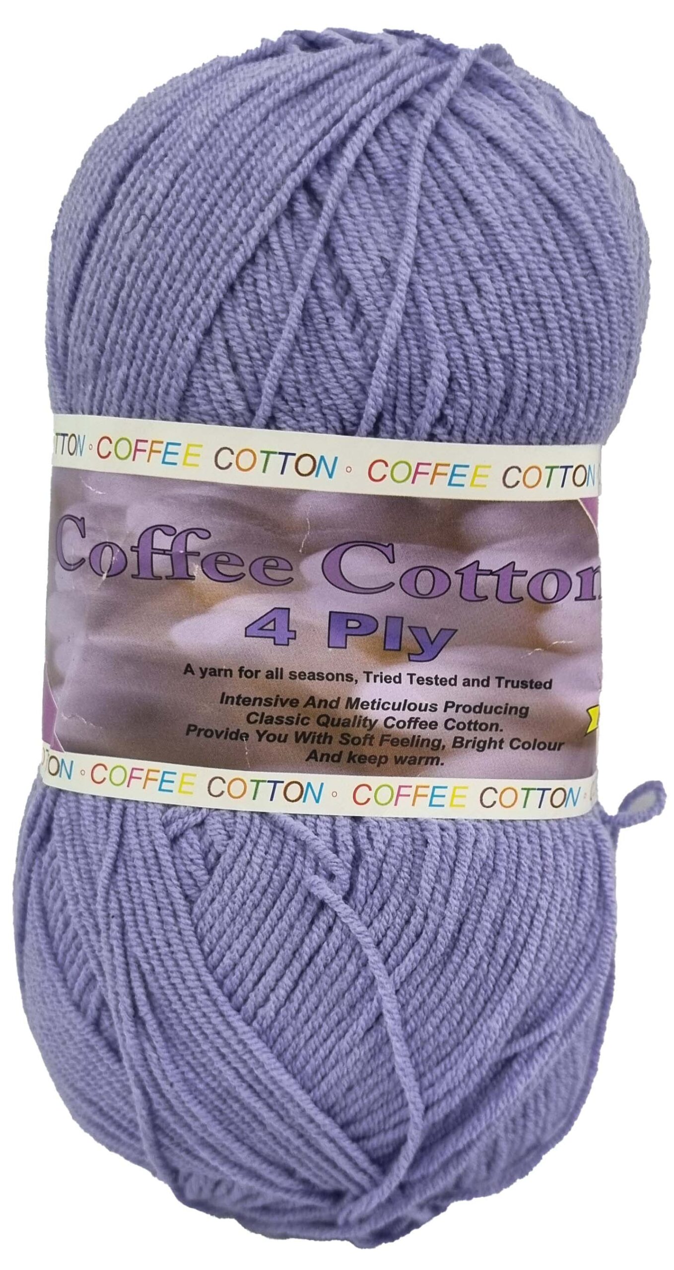 COFFEE COTTON 4 PLY 100g-COL.LILAC – Vaalcraft Distributors