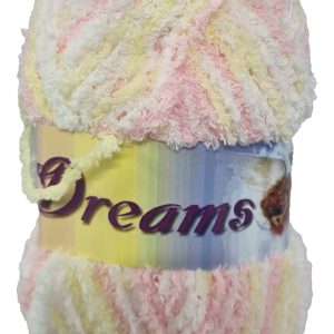 DREAMS 50g-COL.06 PINK/YELLOW/WHITE
