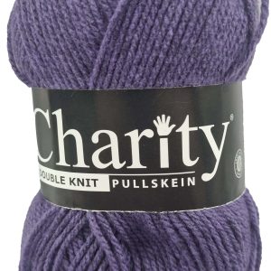 CHARITY PULLSKEIN D.K 100g-COL.755 EGGPLANT