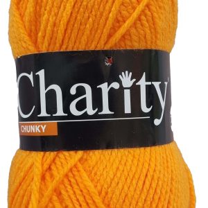 CHARITY CHUNKY 100g-COL.754 ORANGE
