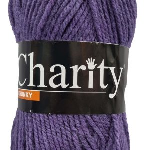 CHARITY CHUNKY 100g-COL.755 EGG PLANT
