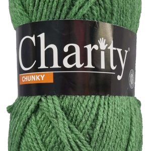 CHARITY CHUNKY 100g-COL.756 MOSS