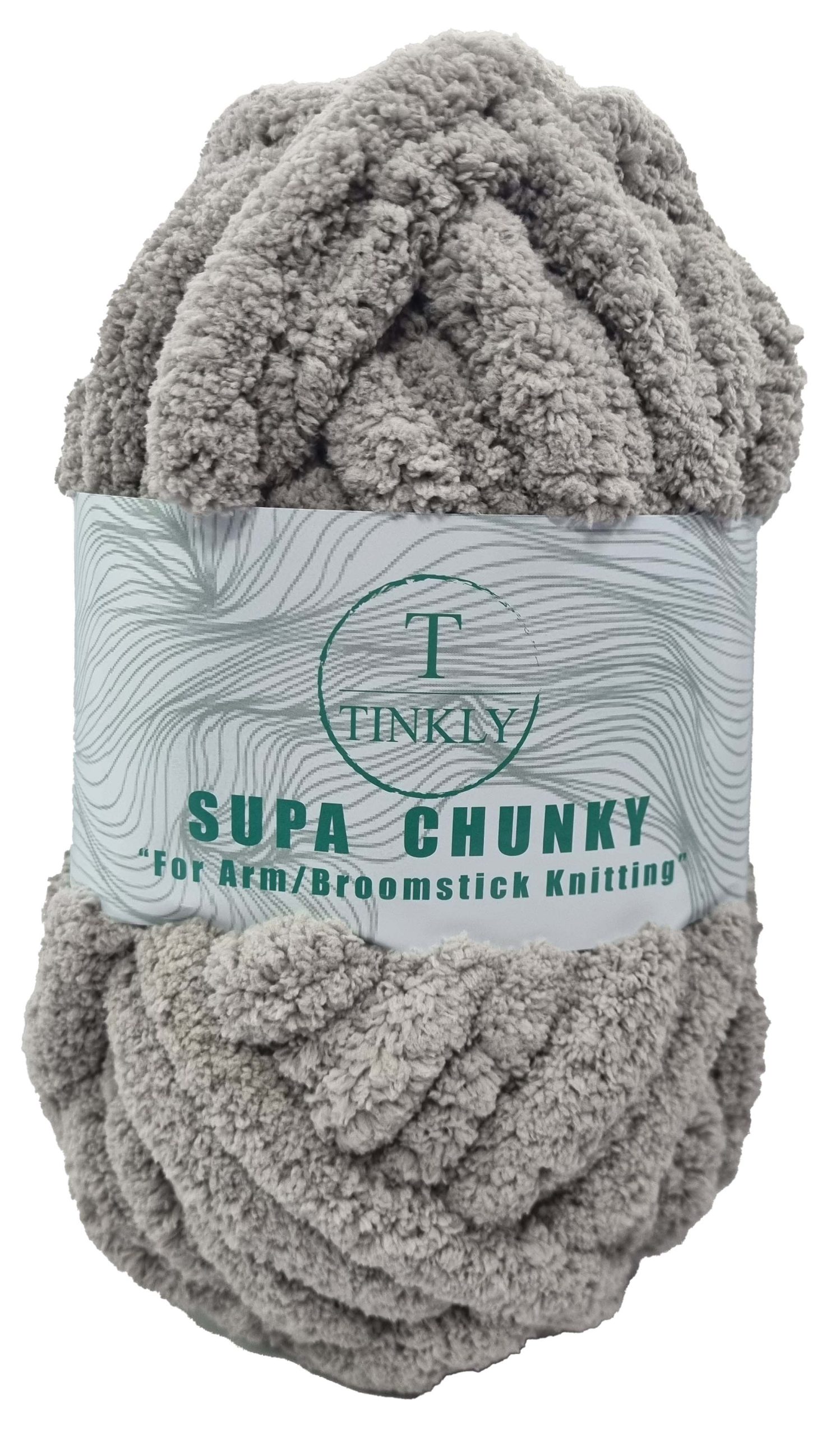 SUPA CHUNKY 250g-COL.11 LIGHT GREY – Vaalcraft Distributors