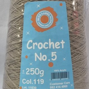 CROCHET No.5 250g-COL.119 LIGHT TAN