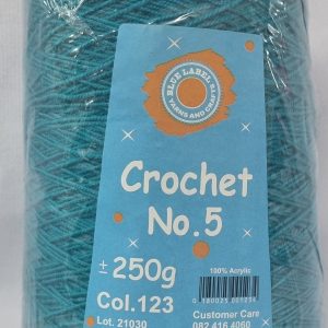 CROCHET No.5 250g-COL.123 JADE