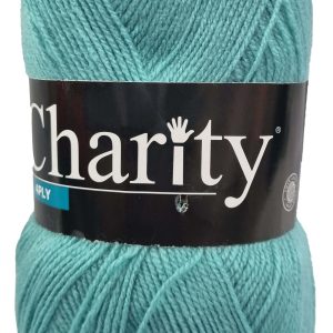 CHARITY 4 PLY 100g-COL.223 DUCK EGG