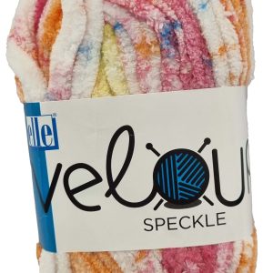 ELLE VELOUR SPECKLE 100g-COL.805 MANGO TANGO