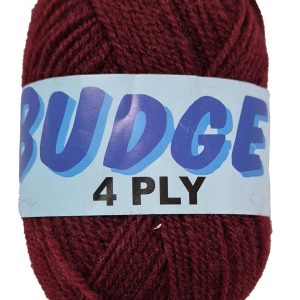 BUDGET 4 PLY 20g-COL.MAROON