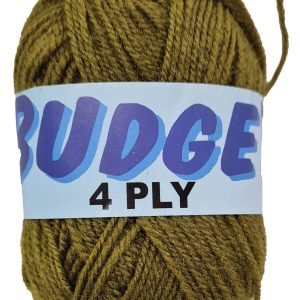 BUDGET 4 PLY 20g-COL.OLIVE GREEN