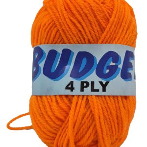BUDGET 4 PLY 20g-COL.ORANGE