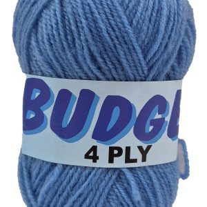 BUDGET 4 PLY 20g-COL.SAXE BLUE