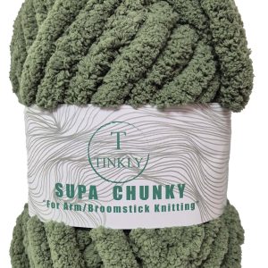 SUPA CHUNKY 250g-COL.131 ARMY GREEN