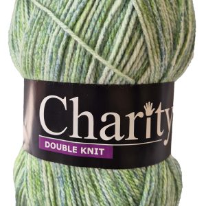 CHARITY PULLSKEIN D.K PRINT 100g-COL.778 GLOW WORM