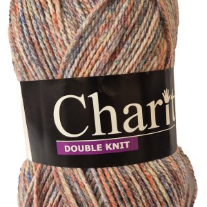 CHARITY PULLSKEIN D.K PRINT 100g-COL.772 PRISM PULSE